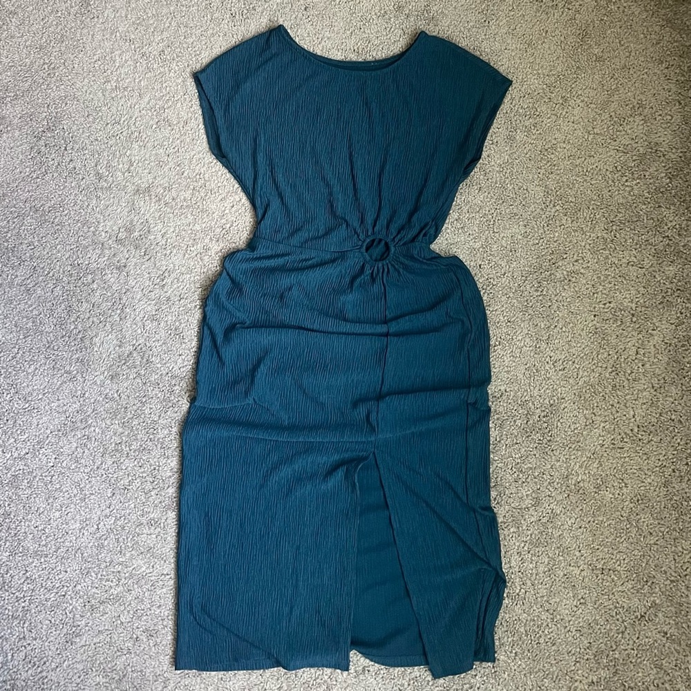 Teal TJ Maxx Midi Dress